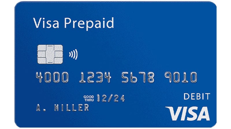 Visa Prepaid Debit card